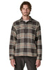 Fjord Flannel Shirt - Men - Catch Ink Black 
