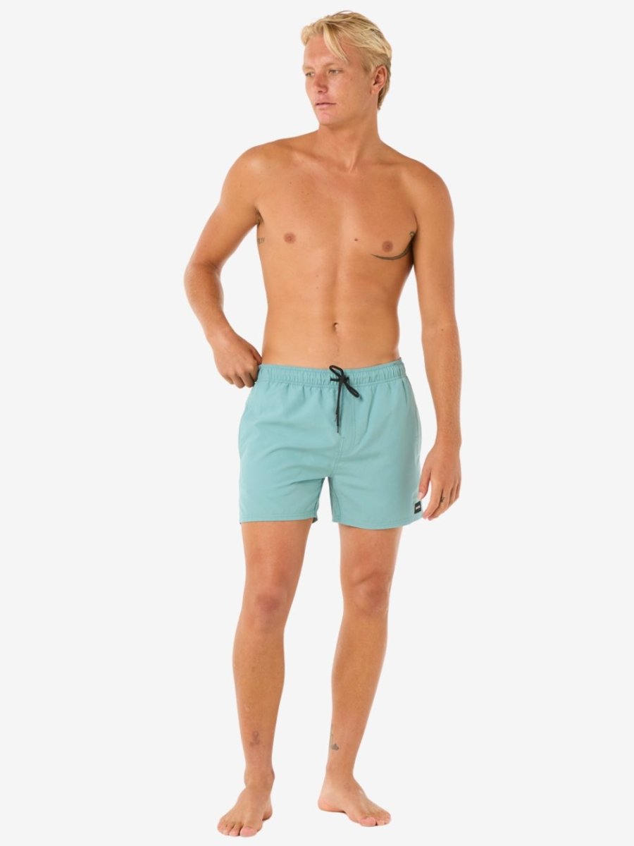 Offset Volley 15 Boardshort - Herre - Blue Lagoon - Gumpel & Co