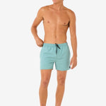 Offset Volley 15 Boardshort - Herre - Blue Lagoon - Gumpel & Co
