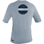 Mens TRVLR Hybrid Kortærmet 'Kolohe' UPF 50+ UV T-Shirt - Herre - CPN Blue - Gumpel & Co