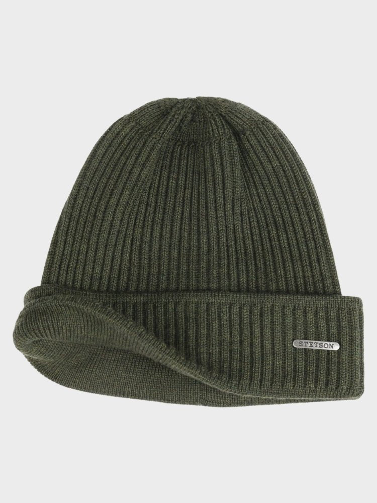 Merino Beanie - Unisex - Deep Forrest - Gumpel & Co