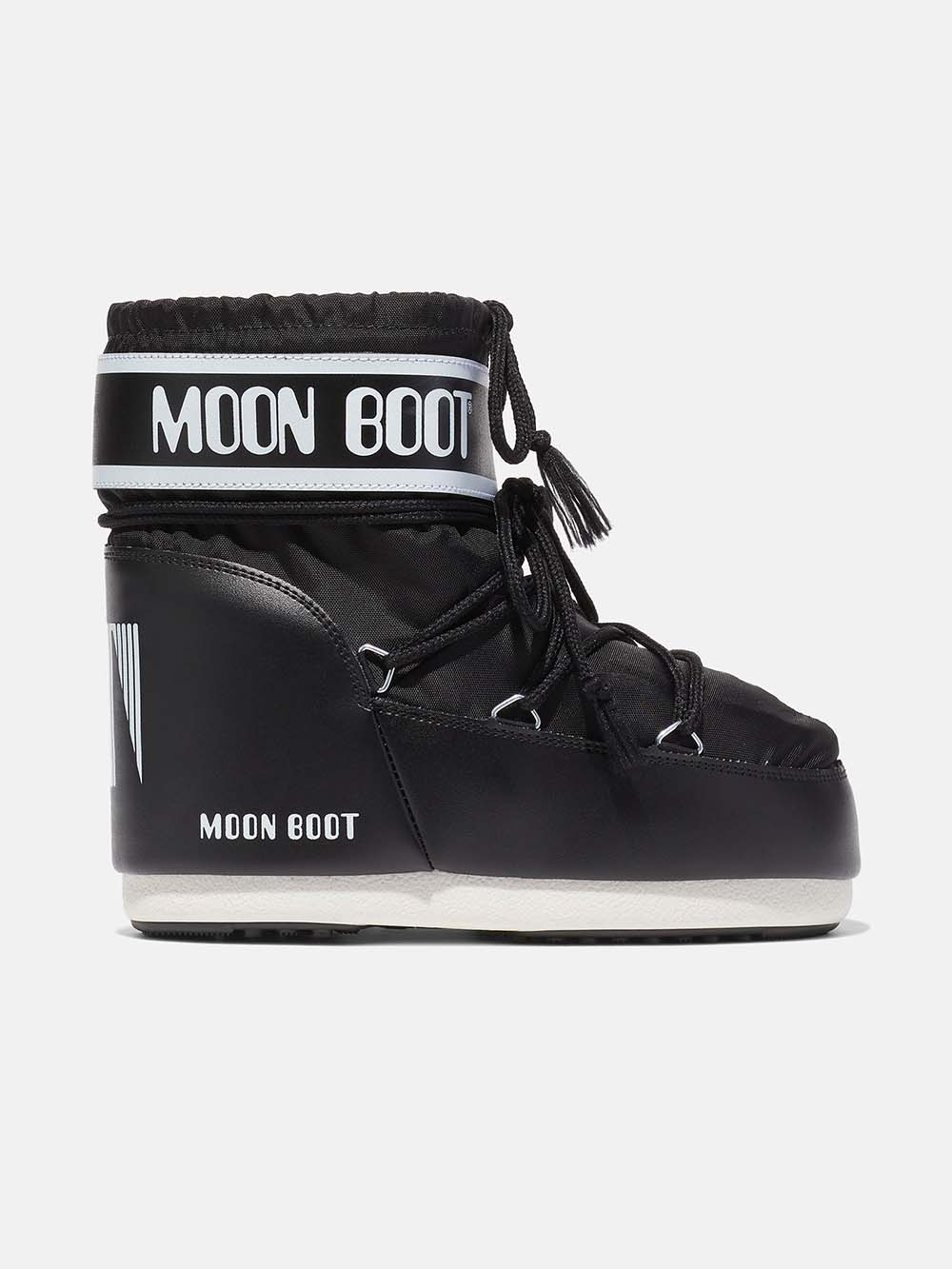 Icon Low Nylon Vinterstøvle - Unisex - Black - Gumpel & Co