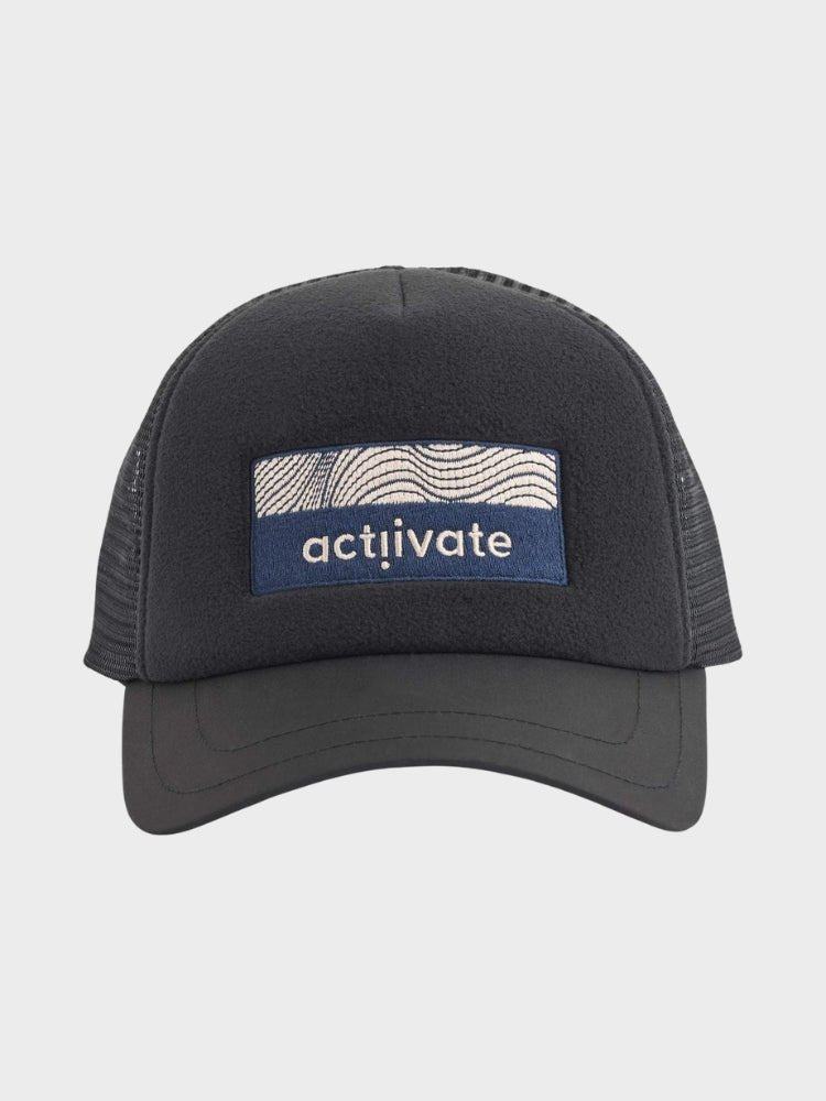 BERN Flece Trucker Cap - Voksne - Black - Gumpel & Co