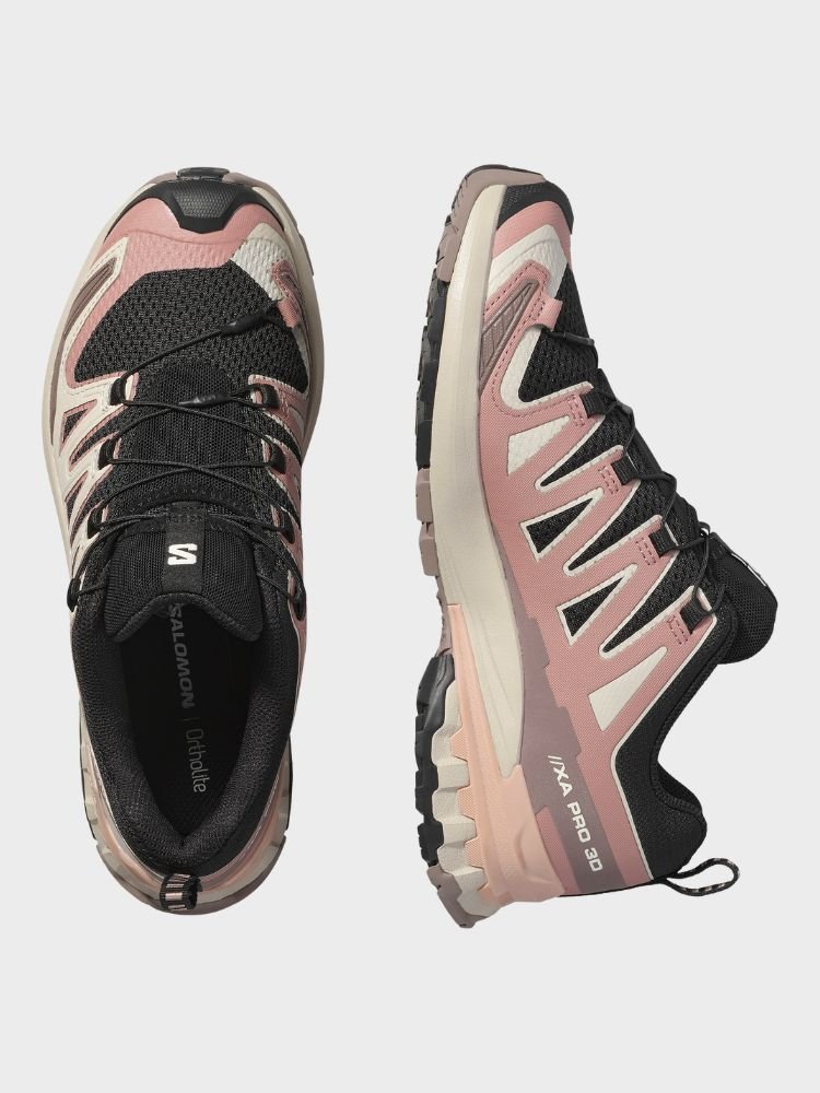 XA PRO 3D V9 - Women - Black / Burlwood / Mahog - Gumpel & Co