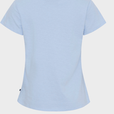 Adina - T-shirt til damer - Powder Blue - Gumpel & Co