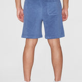 Men's Fig Loose Terry Shorts - Herre - Moonlight Blue - Gumpel & Co