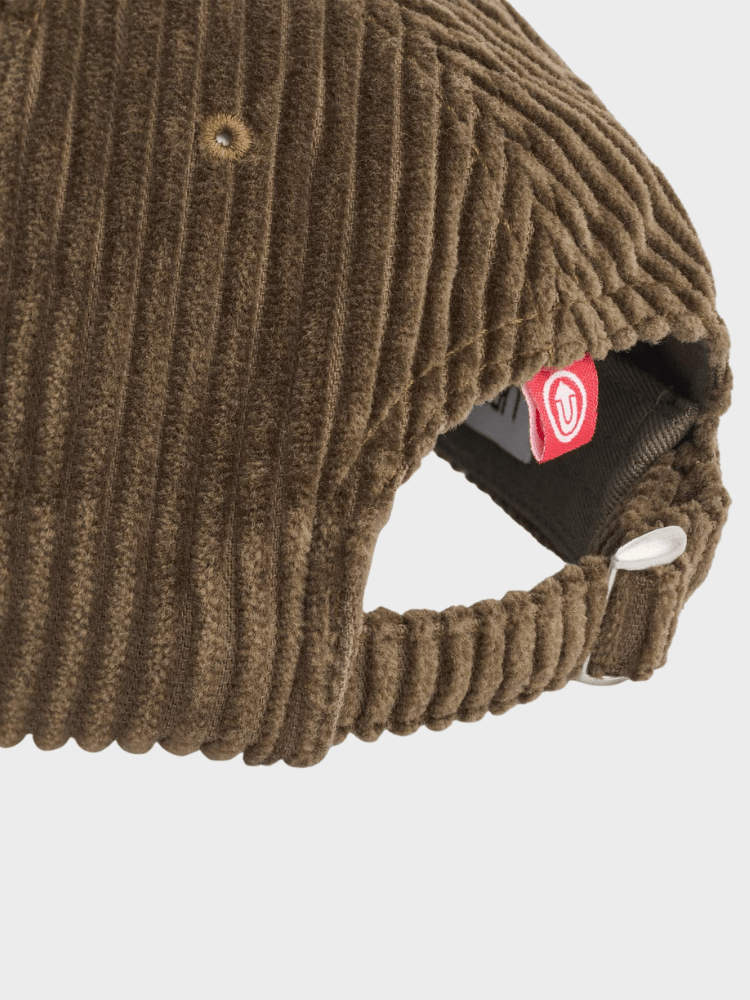 Allan Corduroy Cap - Unisex - Khaki - Gumpel & Co