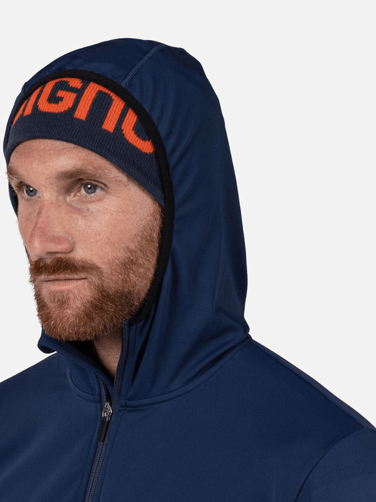 Midlayer m/hætte - Herre - Dark Navy - Gumpel & Co