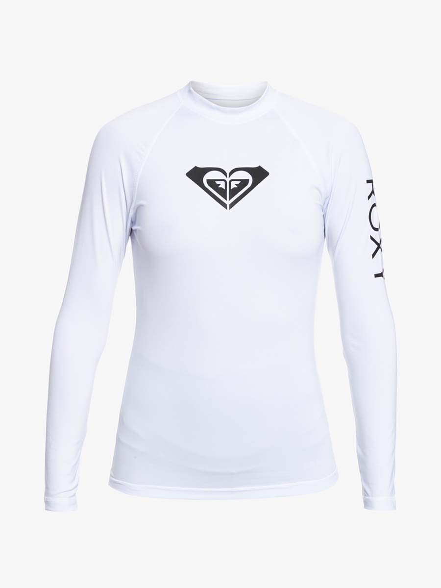 Women's Whole Hearted Long Sleeve UV T-shirt - Bright White - Gumpel & Co