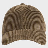 Allan Corduroy Cap - Unisex - Khaki - Gumpel & Co