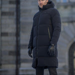 Tycoon Dunfrakke - Herre - Sort - Gumpel & Co