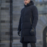 Tycoon Dunfrakke - Herre - Sort - Gumpel & Co