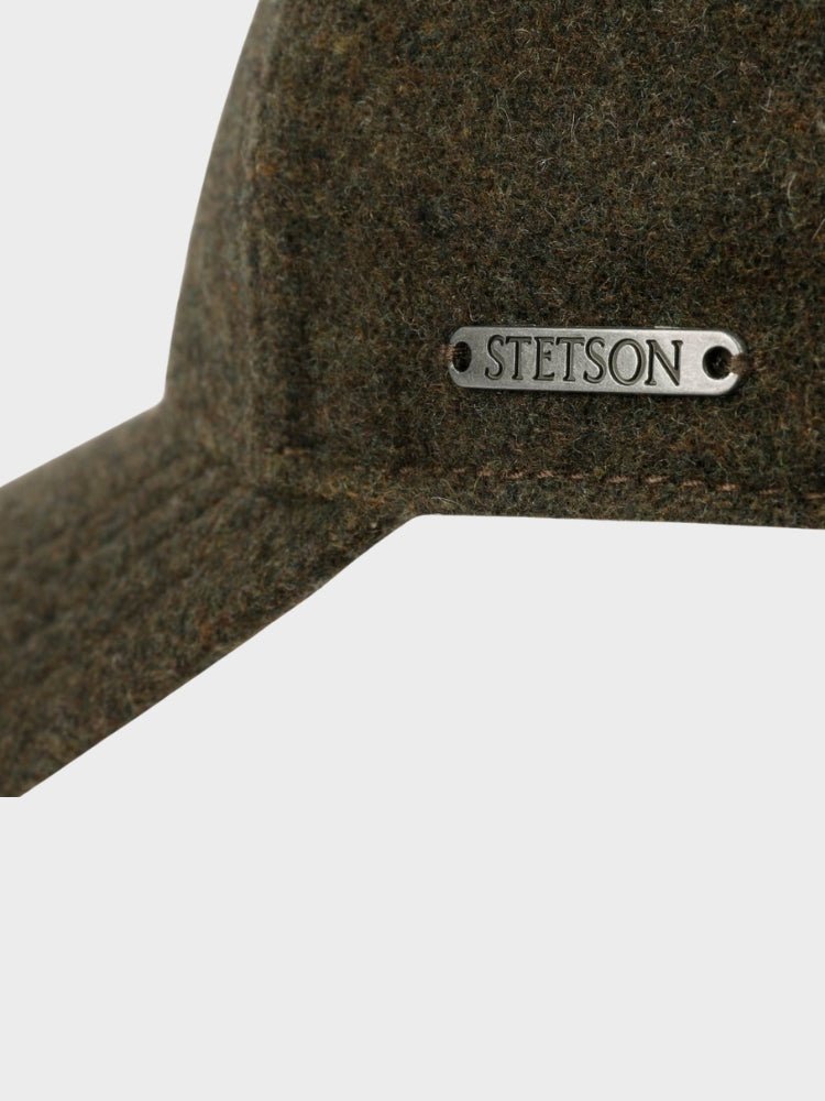 Baseball Wool/Cashmere Cap - Unisex - Moss - Gumpel & Co