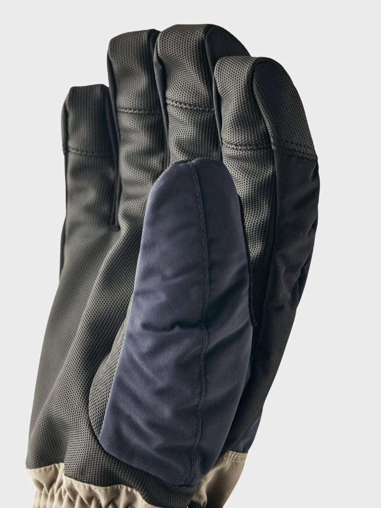Gauntlet Sr. 5 - finger skihandske - unisex - Navy/Beige - Gumpel & Co