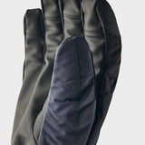 Gauntlet Sr. 5 - finger skihandske - unisex - Navy/Beige - Gumpel & Co