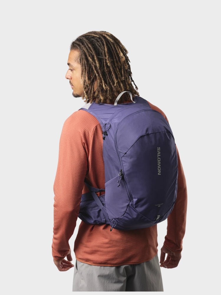 Salomon Trailblazer 20L rygsæk - Blue / Ghost Grey - Gumpel & Co