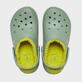 Classic Lined Clog - Kid - Moss - Gumpel & Co