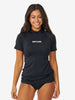 Classic Surf Short Sleeve UV Rash Vest - Women - Black