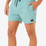 Offset Volley 15 Boardshort - Herre - Blue Lagoon - Gumpel & Co