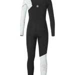 Womens Equation 3/2mm Front Zip Full våddragt | Dame | Algae Black - Gumpel & Co