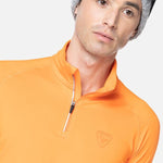 Classique Half - Zip Midlayer - Herre - Orange - Gumpel & Co