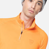 Classique Half - Zip Midlayer - Herre - Orange - Gumpel & Co