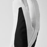Female Heli 3 - finger Skihandsker - Dame - Black/Off White - Gumpel & Co
