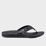 Santa Ana - Sandaler - Black White - Gumpel & Co