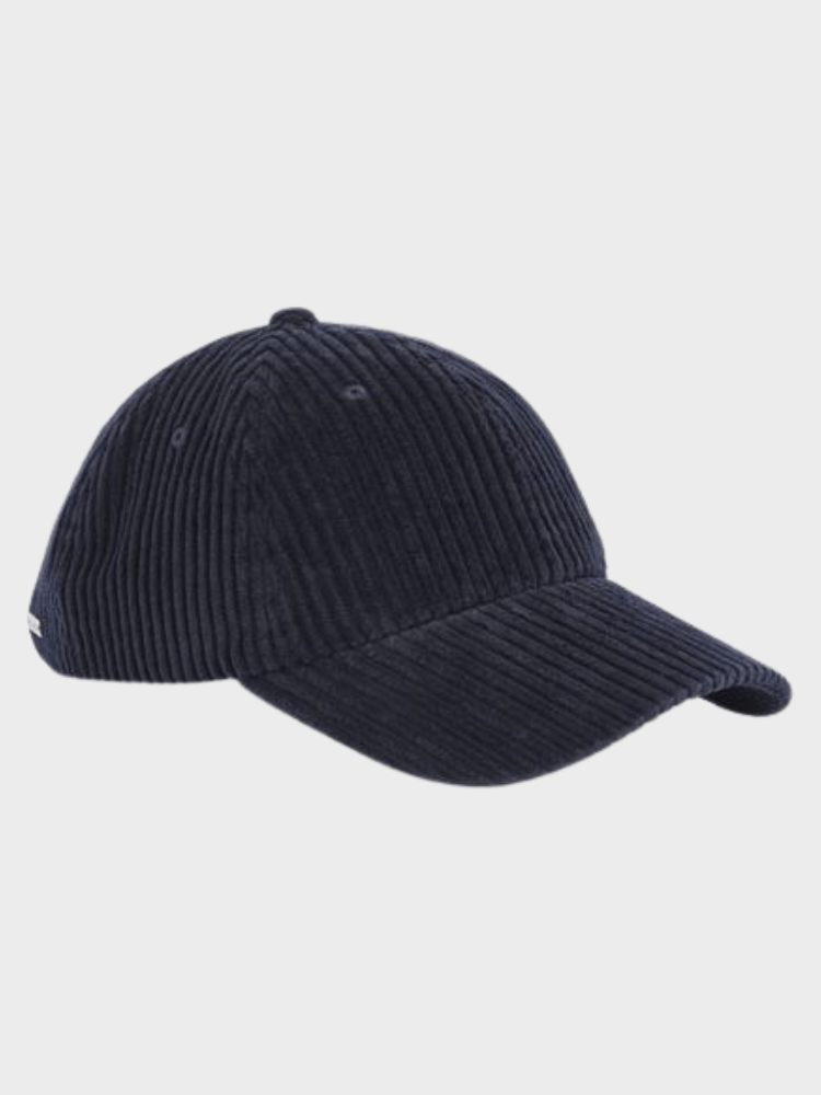 Allan Corduroy Cap - Unisex - Navy - Gumpel & Co