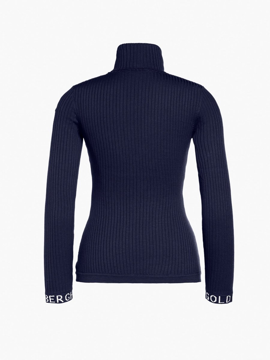 Women's Mira Uldsweater - Dame - French Blue - Gumpel & Co