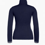 Women's Mira Uldsweater - Dame - French Blue - Gumpel & Co