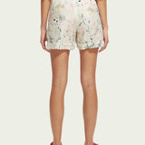 Women's High Rise Mini - length Shorts - Dame - Wilder White - Gumpel & Co