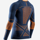 Men's Energy Accumulator Light 4.0 Shirt - Herre - Marine/Orange - Gumpel & Co