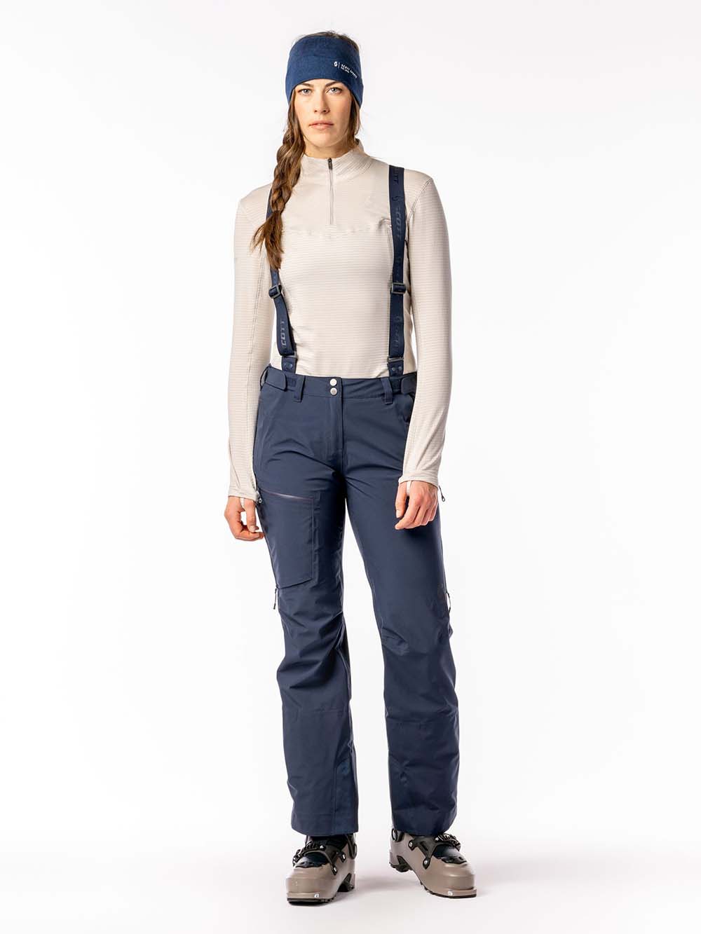 Women's Explorair 3L Skibukser - Dame - Black - Gumpel & Co