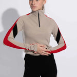 Women's Base - Layer merinouldtrøje We Norwegians x INUIKII - Dame - Sand - Gumpel & Co