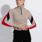 Women's Base - Layer merinouldtrøje We Norwegians x INUIKII - Dame - Sand - Gumpel & Co