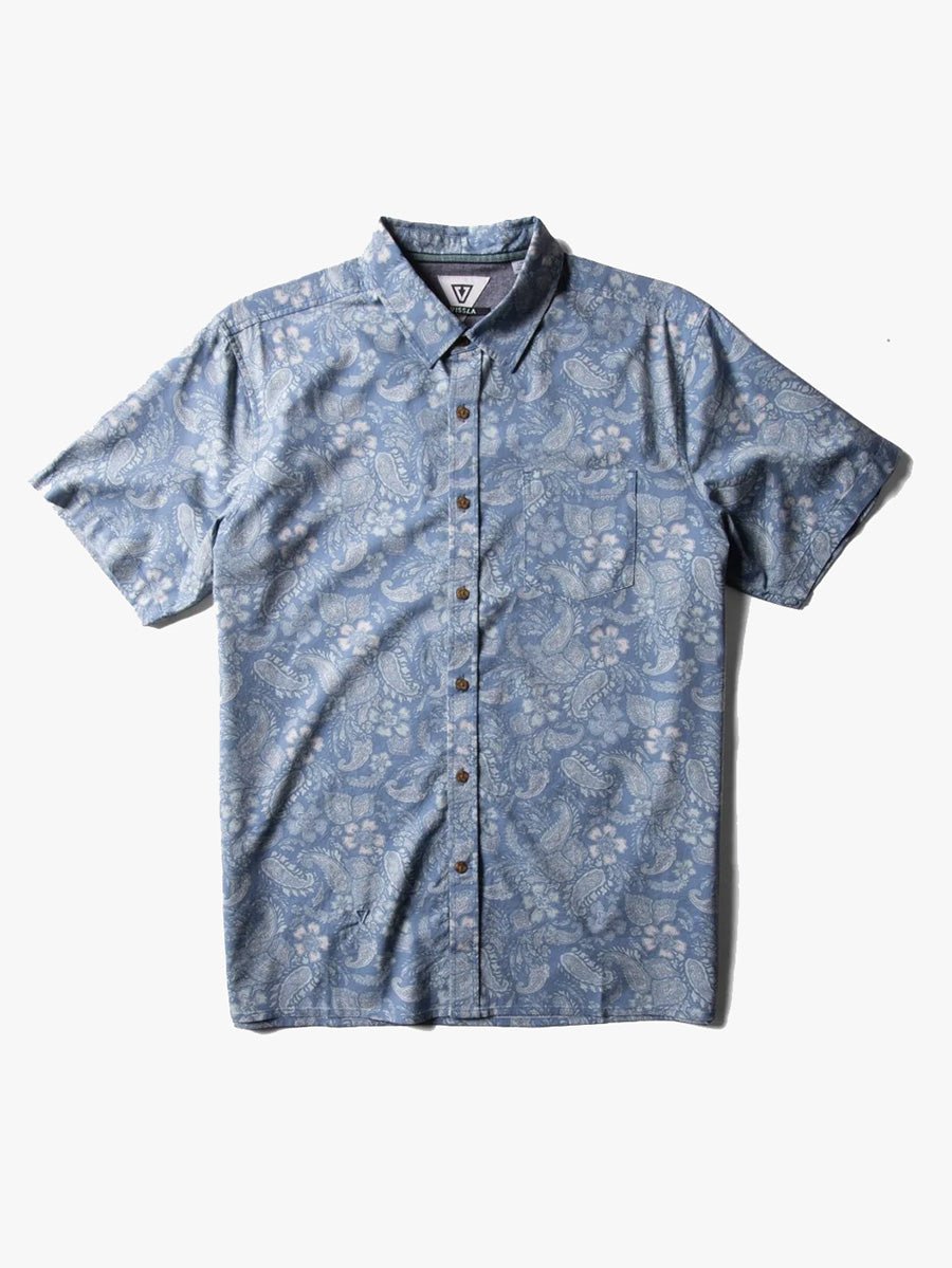 Men's Vagabond Eco Short Sleeve Skjorte - Herre - Dusk - Gumpel & Co