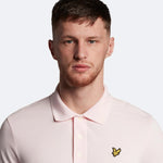 Men's Plain Polo Shirt - Herre - Light Pink - Gumpel & Co
