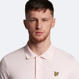 Men's Plain Polo Shirt - Herre - Light Pink - Gumpel & Co