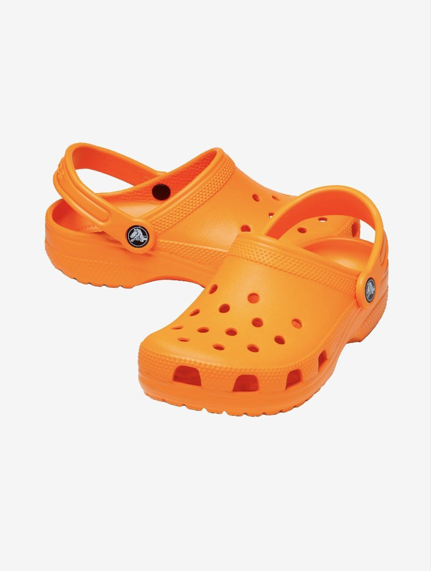 Toddler&Kids Classic Clog - Orange Zing - Gumpel & Co