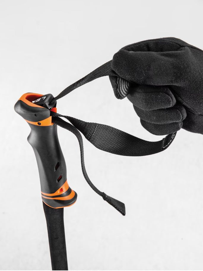 Helicon Lite Skistave - Anthracite/Orange - Gumpel & Co