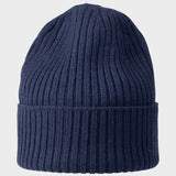 Beanie m. Merino Uld - Unisex - Navy - Gumpel & Co
