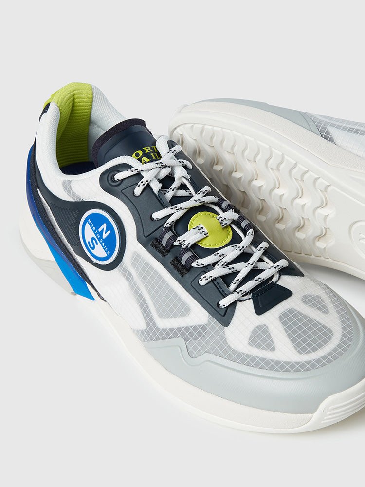Performance Sneaker - Herre - Grey Royal Lime - Gumpel & Co
