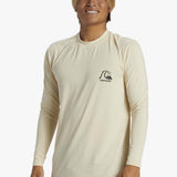 Men's DNA Surf Long Sleeve UV T-Shirt - Herre - Oyster White - Gumpel & Co