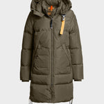 Long Bear Dunfrakke - Dame - Olive Grey - Gumpel & Co