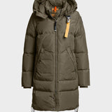 Long Bear Dunfrakke - Dame - Olive Grey - Gumpel & Co