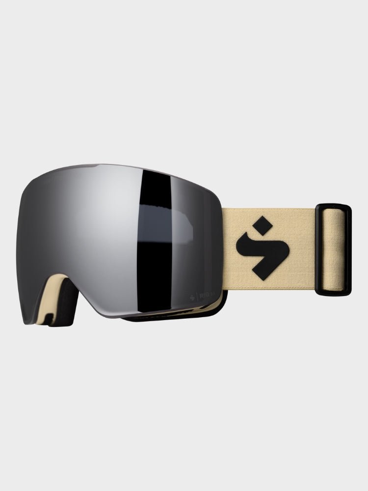 Conner Rig Reflect Goggles - Unsiex - Cream/Obsidian - Gumpel & Co