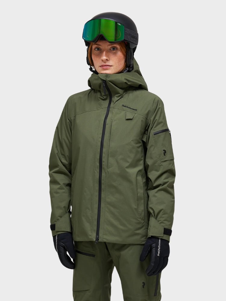 Alpine Insulate Skijakke GORETEX - Dame - Grøn - Gumpel & Co