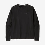 Long Sleeved P 6 Logo Responsibili Tshirt - Herre - Black - Gumpel & Co