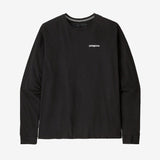 Long Sleeved P 6 Logo Responsibili Tshirt - Herre - Black - Gumpel & Co